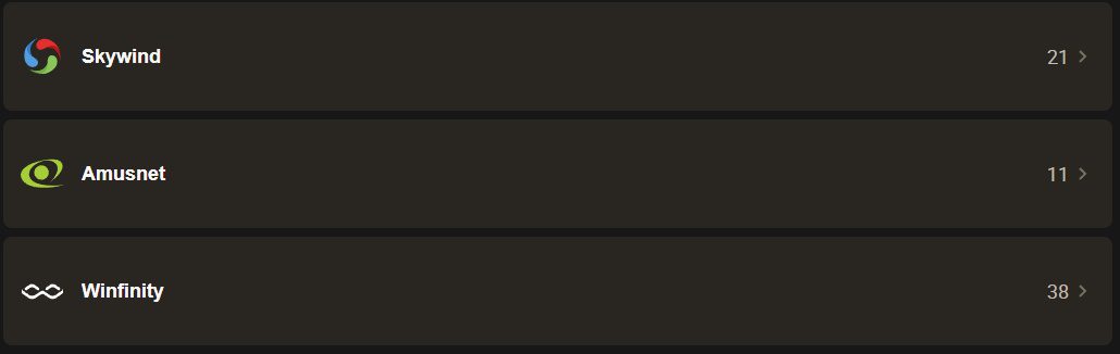 Провайдери Dude bet